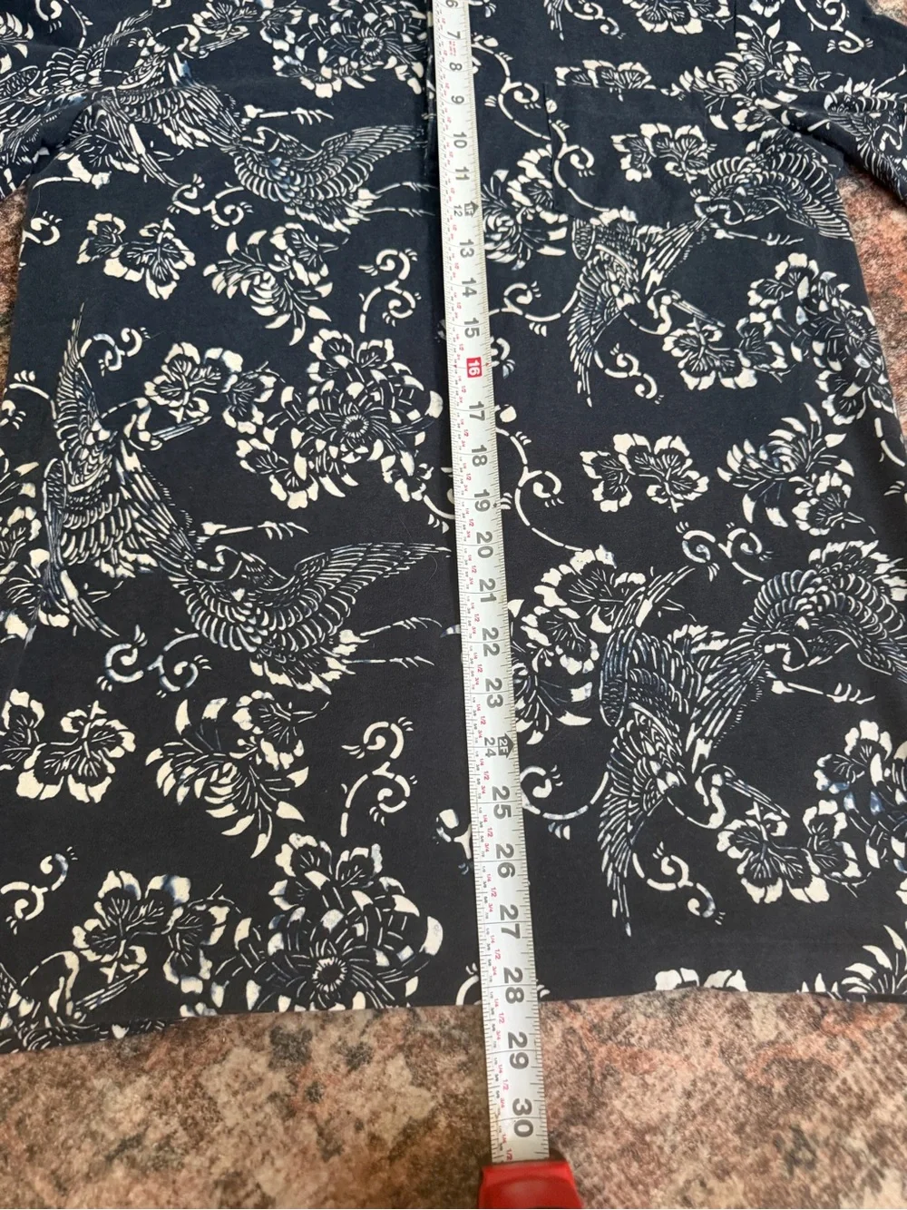 Polo Golf Navy Floral Shirt